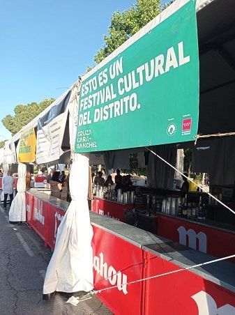 Caseta de Carabanchel Distrito Cultural en San Isidro