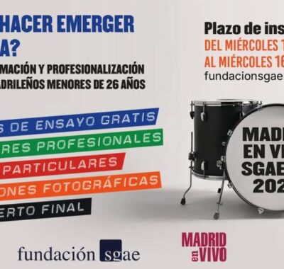 Madrid En Vivo SGAE Lab 2025