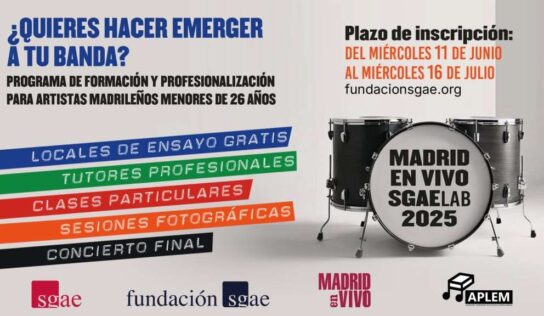 Madrid En Vivo SGAE Lab 2025